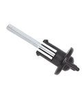 Spare Tire Hold Down Bolt Retainer Clamp For Car And Truck, Bolt Boot Holder in black with threaded metal section, Fits 74652 SDA 003.