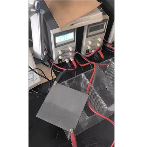 Ultra Pure Graphite Plate Block Sheet Pro Grade 99.99 Percent High Purity Electrode Grade Graphite 3x100x100 Mm 1.82 g Per Cm3 Density in lab setup