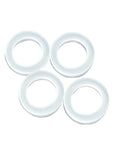 Fill And Drain Screw Washers Kit For Johnson Evinrude OMC Outboard Gearcase Lower Unit Oil Drain Gasket 4 Pack