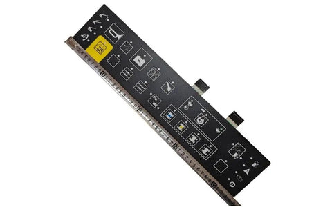 Premium Kickass Platform Membrane Decal Replacement For Genie Boom Lifts S-100 S-105 S-120 S-125 S-3200 S-3800 And Z-135 70 on ruler