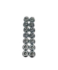 Hex nuts for Tandem Trailer Axle Suspension Rebuild Kit With Six And One Eighth Inch Equalizers And Greaseable Shackle Bolts SHKTAWB356E