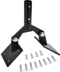 Weatherproof Weathervane Roof Mount With Hardware Sturdy Steel Roof Bracket for Easy Install and Set Screws Universal Fit