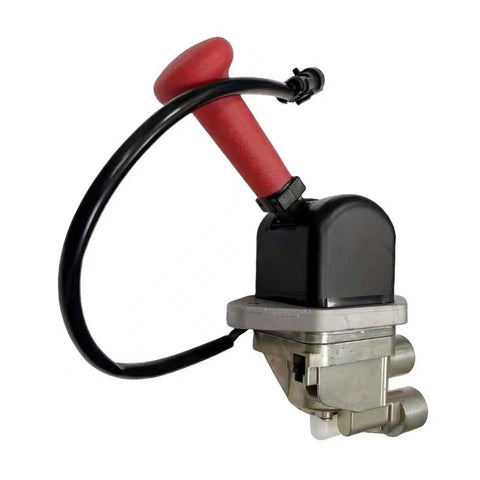 Brake Valve For Service Pneumatics PN-10257 shown in red and black design, plug-and-play replacement for Eurotech MT 7.685 1993-1996.