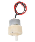 Low Noise Water Spray Motor For Fog Bubble Machine Replacement Part With Metal And Plastic Build Party Ready Quiet Drive For Indoor Parties Stage Effects And Reliable Fogger Power, red and black wires