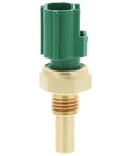 Top Tier Coolant Temperature Sensor, Drop In Replacement For Oem 8942235010 with brass base and green connector.