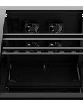 Heavy Duty 22U Server Rack Cabinet Knockout Steel Design showing top shelf and cooling fans for network gear.