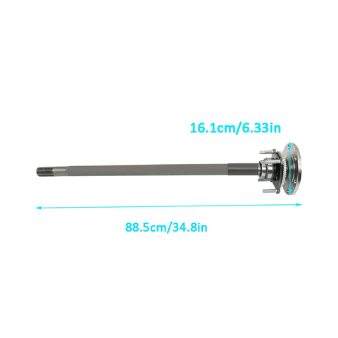 Rear Drive Axle Shaft Replacement for Titan 2004 2005 2006 2007 Left and Right Interchange Parts 630 339 38164 8S100 381648S100 Built for Durable Torque Transfer and Smooth Driving, 34.8in shaft