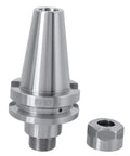 Premium 40Cr Alloy Steel CNC Tool Holder Withstands Heavy Pressure For Milling Lathe BT40 ER20 Chuck Machine Accessory 70mm Length.