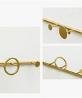 Premium Wrought Iron Coat Hook With Smooth Rounded Edges That Saves Serious Square Footage And Brings Chill Rustic Vibes To Any Front Door Or Mudroom Wall, showcasing various round hooks.