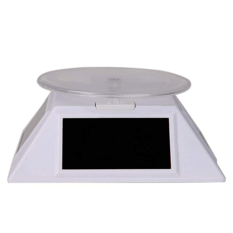 Desktop Wind Turbine Model Powered By Solar Energy ABS Plastic Mini Windmill For Education And Fun Solar Panel Base