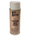 Front view of Copper Anti Seize Lubricant In Aerosol Can 14 Oz Pro Grade Tooling Lubricant That Reduces Wear And Friction