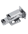 Heavy Duty Cabinet Hinge Set With Hydraulic Soft Close, High Strength Carbon Steel, 170 Degree Opening, Fits 16mm To 40mm Door Thickness