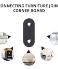 Flat Corner Brackets 12 Pack Stainless Steel Mending Plates For Wood Shelves And Wardrobes Cabinets And Furniture Repair Built To Last