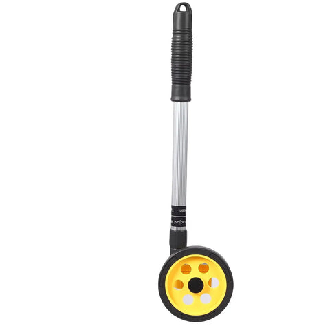 Thonlai Measuring Wheel Extendable Accurate Portable Distance Measuring with yellow wheel and adjustable handle, ideal for precise measurements.