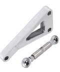 Upgrade Your Small Block 350 Chevy With This Top Tier Billet Aluminum Alternator Bracket Kit Featuring High Strength Passenger Side Water Pump Mount for Serpentine And V Belt Applications That Look And Work Awesome. billet aluminum bracket and adjuster rod