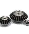 Bevel Gear for 1 to 1 Ratio Set, 21 Teeth, 1.5M Hole, 45 Carbon Steel Mechanical Transmission Gear, Modules From 1 to 5