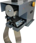 High Efficiency Portable Oil Skimmer For CNC Machinery With 13L/H Capacity Steel Belt Degreaser Machine side view showing components.