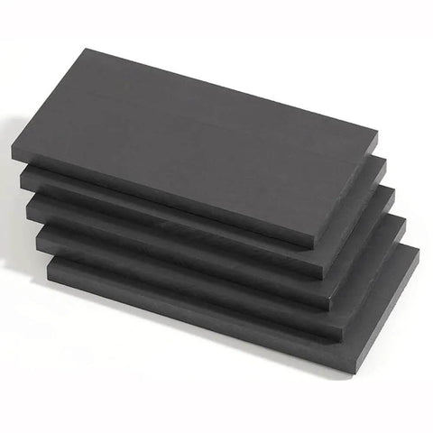 Black PEEK Board And Round Rod Kit For Heavy Duty Projects Anti Static Fiber Reinforced Polyether Ether Ketone 30x500mm Board