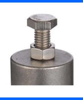 Heavy Duty 304 Stainless Steel Water Pressure Regulator With Gauge Built Tough Piston Design For Steady Flow No Fuss Setup Rust Resistant Dn15 To Dn50 Pipe Sizes, close-up of connecting bolt and nut.
