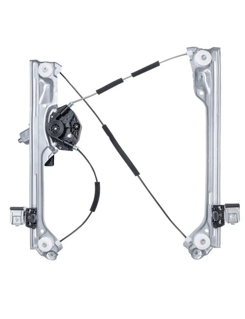 Front Driver Side Power Window Regulator With Motor Compatible With Cadillac Escalade Escalade ESV Silverado 1500 2500 HD 3500 HD Suburban Tahoe For a Smooth Solid Window Lift direct-fit cable assembly