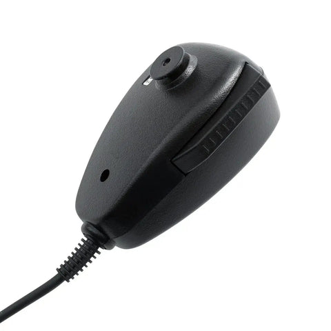 4 Pin Dynamic CB Microphone With 9 Foot Super Coil Cord for Cobra and Uniden Radios, Screw-On 4 Pin Connector, Black