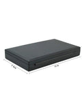 Mini Stainless Steel Digital Pocket Scale 0.01g To 500g With Tare Function Blue Backlit LCD Portable gram case closed