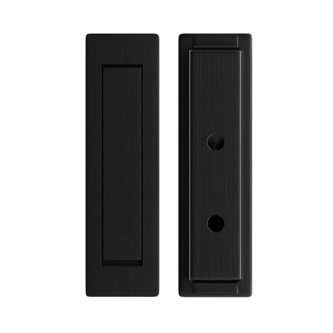 Ultra Slim Stainless Steel Flush Closet Door Handle 8cm Length Low Profile Invisible Recessed Cabinet Pull For Modern Doors No Protrusion Grip Easy Install Durable Hidden Hardware