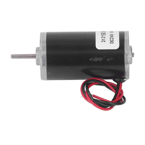 Heavy Duty 24V Permanent Magnet DC Motor delivering real torque and snappy adjustable speed with solid metal construction.