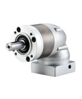 Right Angle Planetary Gear Reducer Compatible With Servo And Stepper Motors with HD metal housing and precision engineered torque shaft.