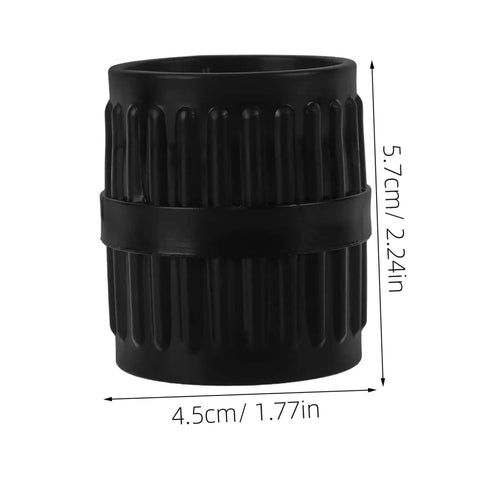 Black reamer tool from Two Piece Pro Grade Reamer Deburring Tool Set For Water And Copper Pipes Inner And Outer Beveling Reamers