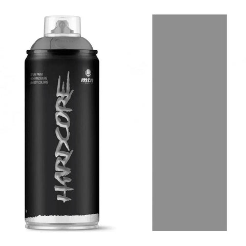 MTN Hardcore Spray Paint - RV256 - Malva spray can featuring black design with glossy finish and color swatch.
