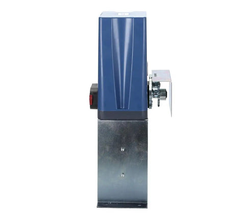 Side view of Sliding Gate Opener Kit With Remote Controls And Beefed Up Security Photocell Sensor Heavy Duty Chain Driven AC Motor For Gates Up To 1350 Lb AT1350