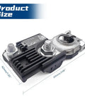 Heavy Duty Battery Positive Terminal Cable With Fusible Link For Hyundai Kia Models, 150A size with bolts and dimensions.