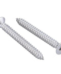 Heavy Duty Pro Grade Size 12 By 2 Inch Flat Head Torx Self Tapping Screws Built Tough 304 Stainless Steel fasteners shown.
