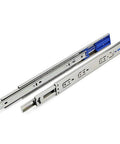 6 Pairs Of 20 Inch Three Section Soft Close Full Extension Ball Bearing Side Mount Drawer Slides With 100 Pound Capacity Zinc Plated