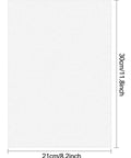 8.5x11.5 inch sheet from 50 Sheets Carbon Paper Graphite Transfer Paper 8.5 By 11.5 Inch Tracing Paper Kit With 5 Embossing Styluses And Dotting Tools