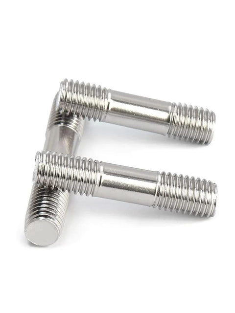 304 stainless steel double-ended threaded studs, M8x30, 3 pcs
