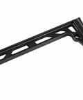 SS8 1913 Lightweight Airsoft Fixed Stock With Beefy Polymer Build Integrated QD Sling Sockets Non Collapsible Design Black