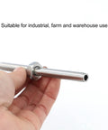 10 Pack Stainless Steel Thread Swage Lag Screws Cable Railing Hardware Kit in hand