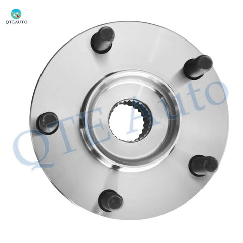 Top view of a front wheel hub bearing assembly for 2014 to 2018 Mazda 3 Sport L4 2.0L or 2.5L direct fit replacement