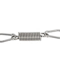 Beefy Heavy Bag Spring In 304 Stainless Steel 200kg Load Capacity Punching Bag Hanger with carabiners for home gym setup.