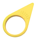 Yellow 33 Mm Loose Lug Nut Indicator Wheel For Commercial Trucks Visual Nut Check Indicators Durable High Visibility Lug Nut Monitor For Fleet Maintenance And Safe Service Checks