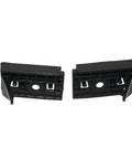 Heavy Duty Front Fender Bracket Support Holders Pair Left And Right Bolt In Replacement For Tesla Model 3 2017 To 2021, black stamped steel construction.
