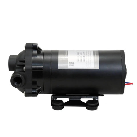 Self Priming RO Booster Pump delivering heavy lifting water pressure for 200 GPD reverse osmosis systems, compact design.