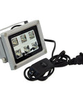 60W 405nm UV Resin Curing Light for SLA DLP 3D Printers with US plug and six high-power UV LEDs in durable aluminum housing