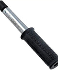 Preset Torque Clicker Wrench With Interchangeable Head for Repetitive Production Line Tightening, cushioned grip, angled view.