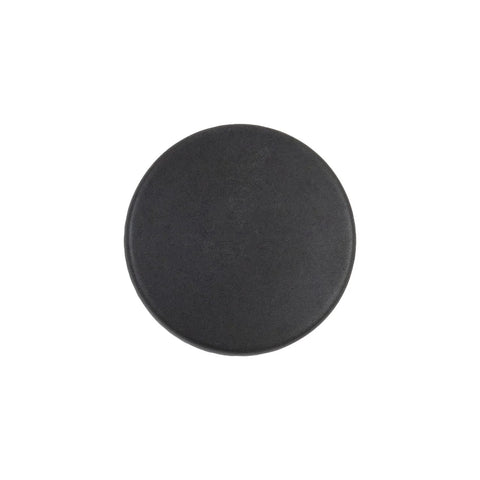 Solid Metal Core Cabinet Knobs And Dresser Knobs For Doors And Drawers One And Three Eighths Inch Black Iron Forge Collection