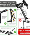 Threaded Hitch Locking Pin For 2 Inch Bike Rack Receivers M16 Thread Fits 70210 50250 50606 Bike Racks Includes Locking Head And Clip