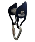Heavy Duty Zip Line Pulley Kit With Six Steel Rollers For Backyard Adventure, Easy Install, Supports Up To 440 Lbs, Safe Outdoor Fun