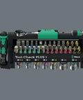 Your Go To 40 Piece Tool Check Combi Set For Manual And Machine Use With Zyklop Mini 1 Quarter Inch Bit Mounting, Bit Holder, Screwdriver